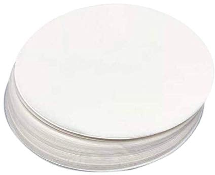 Backpapier Rundes Antihaft-Backpapier für Pfannen, Grill, Dampf, Hamburger Patty Pater 28CM 100PCS