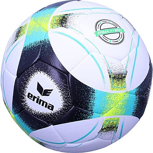 Erima HYBRID Training Size 5 footba Petrol/Lime/Black - 5