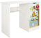 leomark scrivania per bambini in legno 90cm x 50cm x 77cm (LxPxA), set di mobili per computer, scrittoio stile moderno, tavolo per imparare e giocare, mobili per la camera dei bambini, Gufi
