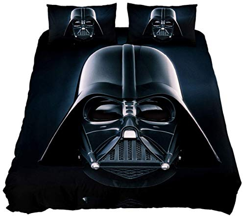 AMCYT Bedding Set,Cover Set Modern Customize Comforter Cover Sets for Kids Teens Girls Boys with 2 Pillow Cases 1 Duvet Cover (135x200cm/80x80cm)