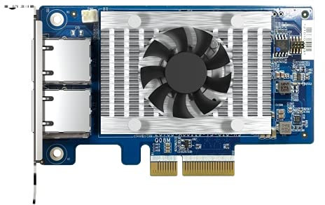 QNAP QXG-10G2T-X710 TARJETA DE EXPANSION DE RED DE 10 GBE, INTEL X710 DE DOS PUERTOS, 4XPCIE PARA NAS CON PCIE