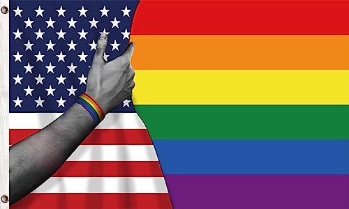 Stolz-Flagge, Gay-Pride, Regenbogen-Flaggen, 90x152 cm, LGBTQia-Symbole, Trans-Flagge für Zimmer, College, Wohnheim, Schlafzimmer, Wandteppich, Dekoration – für drinnen und draußen,Stolz, Geschenk