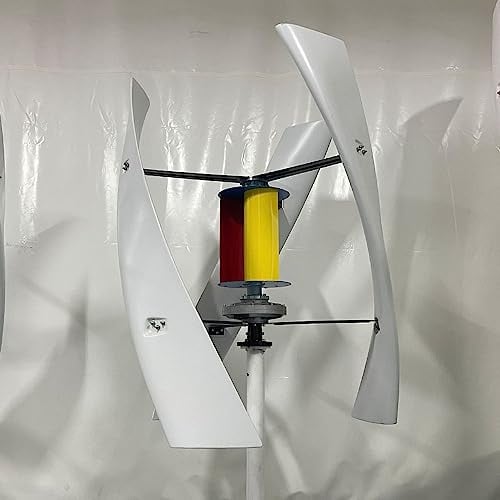 3000W Windkraftanlage Vertikale Windturbine 24V 48V 96V 220V Windgenerator Weiß 3 Klinge Permanent Maglev generator Heimgebrauch Windräder (48V)