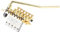 di Ponte Tremolo per Chitarra Elettrica di Ponte Tremolo per Chitarra Ponte Vibrato in Metallo per Sostituzione Stile Floyd Rose (oro)