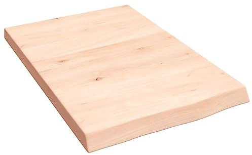 Festnight Wandregal Holz Wandboard Regalbrett Schweberegal Hängeregal Regal Dekoregal Wandablage Wand Hängeregal Schrankplatte Schreibtischplatte Tischplatte 40 x 60 x 4 cm