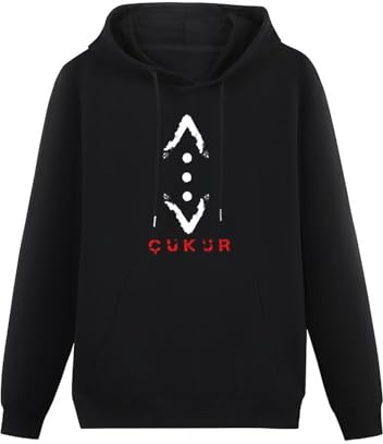 bicca Pullover Warm Hoodies Cukur (Çukur) Turkish Movie Long Sleeve Men Hoody Black XL