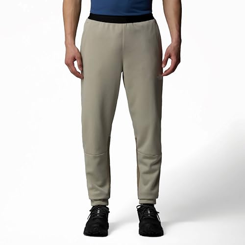 The North Face Herren Mountain Fleece Hose, Clay Grey/Cavern Grey, XS