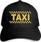 ATOurDealss Taxi Driver Cab Hat Baseball Cap Duck Tongue Cap Outdoor Cap Fashion Black, Schwarz , One size