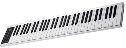 Tastiera per pianoforte a 61 tasti Tastiera digitale Uscita MIDI 128 toni 128 ritmi 14 brani demo Registrazione Riproduzione Pianoforte