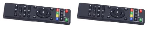 SUNGOOYUE 2 Stück Tragbare TV-Box IR-Controller-Fernbedienung Ersatz für Android X96/x96mini/x96w