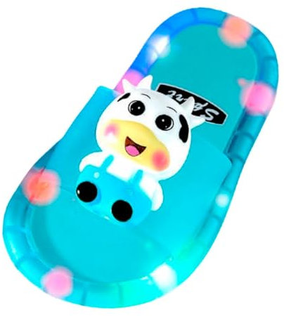 Pantoufles d'été pour Enfants, Chaussures Lumineuses de Dessin animé, vêtements d'extérieur Unisexes pour Enfants, Chaussures antidérapantes pour bébé, Sandales et Fille Rose Football Baskets