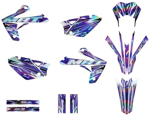 KIT DECO RIEJU MRT 50 DAL 2009 AL 2021 GALASSIA OMAGRAFICO (viola)