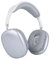 Ambizion Auriculares Inalámbricos Bluetooth, Cascos Diadema Ajustable, Sonido Estéreo HiFi, Micrófono Integrado, Bluetooth 5.0, Larga Duración, Cómodos y Ligeros, para Teléfono y PC (Blanco)
