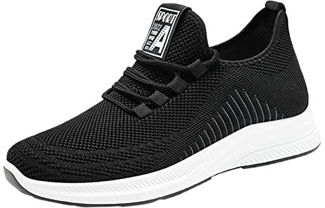 Zapatos Moda Y Deporte Para Hombres Zapatos De Trail Hombre Baloncesto Hombre Rojo Baloncesto Hombre Negro Zapatos De Running Caminar Running Shoes, A negro, 41 EU