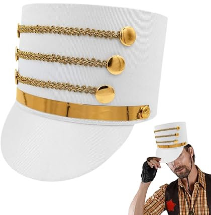 Erwachsene Nussknacker Hut - Marching Band Majorette Ring Spielzeug | Einzigartiges Festival Cosplay Spielzeug Nussknacker Hut für Freund Jugendliche Männer