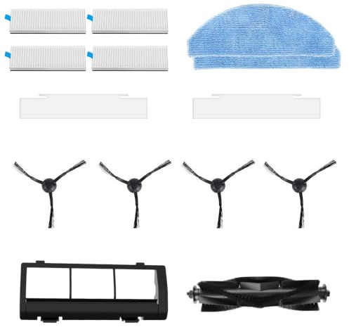 Tikom Brush & Filters Accessories Kit for Robotic Vacuum Cleaner for G8000 Max, L8000 Pro and L8000 Plus Robot Vacuum Cleaner
