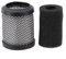 BlesConi Filtro di scarico per aspirapolvere Hoover T116, post motore per H-Free serie 100 HF122GH001, HF122RPT001, HF122CAR011, parte di ricambio