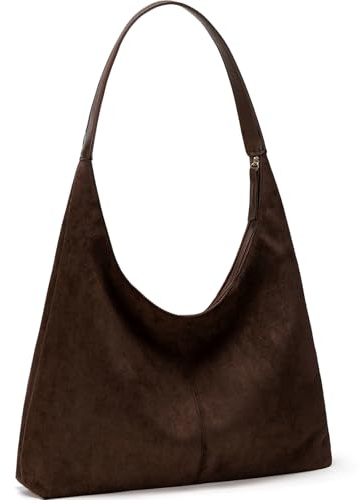 WantGor Große Tote Tasche für Frauen, Vegan Leder Schultertaschen Casual Slouchy Totes Tasche Damen Arbeit Laptop Reise Handtaschen