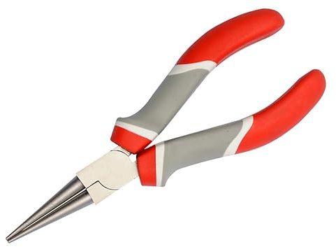 Flachrundzange Spitzzange Spitzrundzange Spitz Rund Zange Länge 160 mm