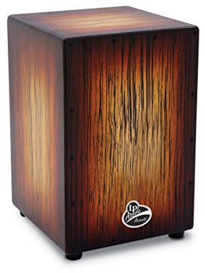 LP Latin Percussion LP819034 Cajon Aspire Accent, Birke/Pappel, Wire (3 x 16), Finish: Sunburst Streak