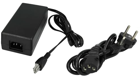 vhbw Netzteil kompatibel mit HP Deskjet 3920 | D2330, D2345, D2360, F2128, F335, 3930, 3940, D132, 3900, 4315, 4355 Drucker - 200 cm
