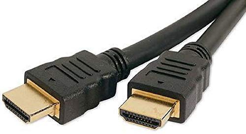Dynamode Shielded Gold-Plated HDMI Cable - HDMI 1.4 specification - up to 9Gbps,1080P Resolution- Connects to Ethernet, ARC, 3D, iMac, Macbook, Notebooks, Monitors, Projectors, PS4- Cable Length: 10m (Black)