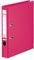 Original Falken Chromocolor Premium-Ordner. Made in Germany. Kunststoffbezug außen und innen 5 cm breit DIN A4 Pastell-Farbe pink Ringordner Aktenordner Briefordner Büroordner Plastikordner