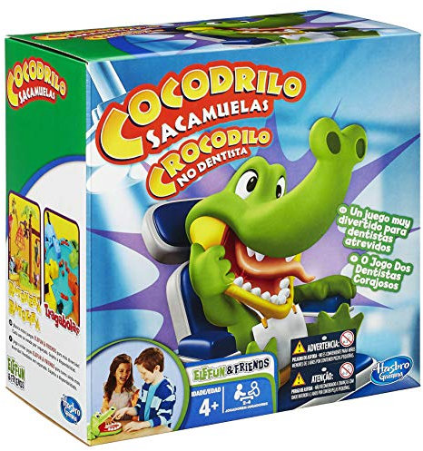 Hasbro Spiele - Kroko Doc, Geschicklichkeitsspiel, Kinderspiel ab 4 Jahren