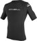 O'NEILL Herren Uv Schutz Basic Skins S/S Crew Rash Vest, Black, XL