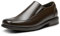 Bruno Marc Mocasín de Hombre Zapatos sin Cordones Comodos Zapatos para Hombre Cierre con Elásticos,Size 43,Marron/Oscuro,STATE-01