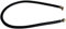Viega 22411 6 Anschlussgarnitur 106010 zu Multiplex Trio, 1500 mm, schwarz