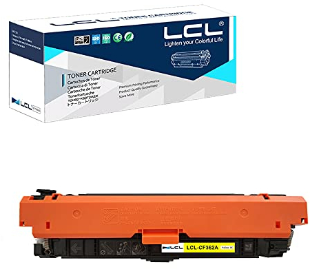 LCL Remanufactured Tonerkartusche CF362A 508A (1PACK Gelb) Ersatz für HP M553 Printer M577 Printer Color Laserjet Enterprise M552dn M553dn M553n M553x M577c HP MFP M577Z MFP M577dn MFP M577f MFP M577