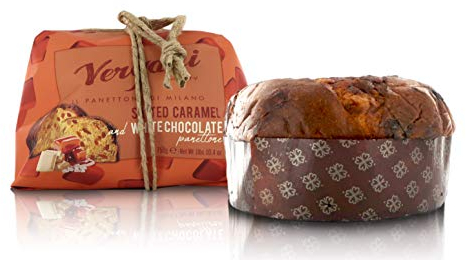 Vergani Panettone al caramello salato e cioccolato bianco, Gourmet - 750g