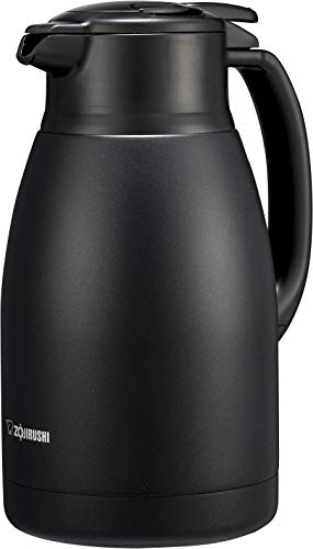 Zojirushi SH-HC15BM Carafe à vide en acier inoxydable, 1,5 l, noir mat
