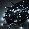 HomeZone 200 Bright White LED Battery Powered Fairy Lights - Christmas Tree, Indoor/Outdoor, Window String Lights