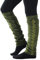 PUREWONDER Damen Stulpen Beinstulpen Samt Beinwärmer lw14 Grün