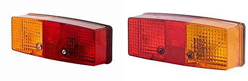 Hella 2SE 997 111-011 Heckleuchte - 12/24V - Anbau - links & 2SD 003 184-041 Heckleuchte - rechts