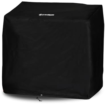 LE MARQUIER - Housse pour Ensemble Plancha Ou BBQ sur Chariot Larg. 105 cm Max