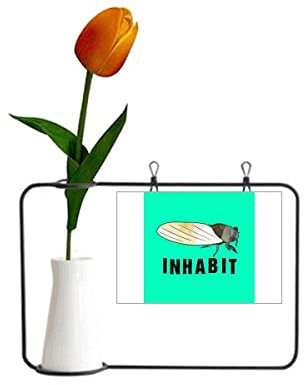 Inhabit Cicada Allemada Neviifolia Bugs Tulpe Künstliche Blumenvase Dekoration Karte