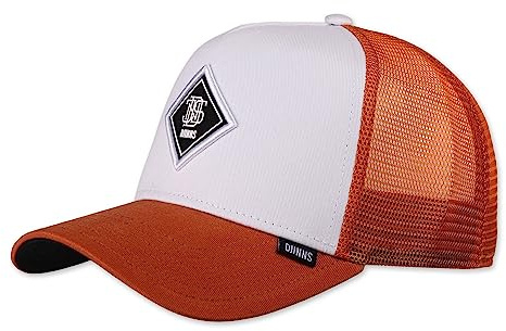 Djinns - Match DNC (White/rost) - Trucker Cap Meshcap Hat Kappe Mütze Caps