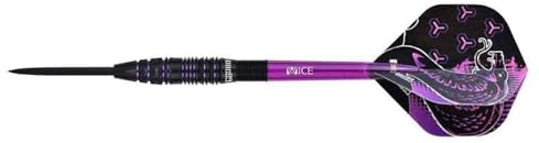 ONE80 Steel Dart Jelle Klaasen The Cobra VHD 90% Tungsten Steeltip Dart Steeldart Hochwertiger Tungsten Dart Dartpfeile Set mit Schäften und Flights (21 Gramm)