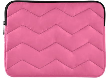 Neon Pink Laptop Sleeve Case 13.3 Inch Laptop Cover Bag Lightweight Computer Sleeve for Tablet Notebook
