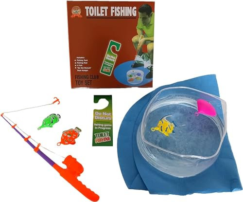 Barwench Games Toilet Fishing Game