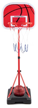 Youyijia Basketballkorb Kinder Basketballständer Höhenverstellbar 60-190cm Basketball Backboard Hoop Set Tragbar Korbanlagen für Indoor Outdoor