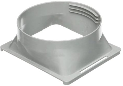 Climatiseur Interface De Conduit D'Échappement, Climatiseur Adaptateur De Tuyau De Fenêtre Interface, Coupleur AC Adaptateur De Tuyau, Pla-que De Kit De Joint D'évent De Connecteur De Tube AC