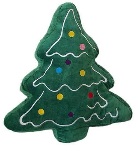 Pesoncarl Weihnachtsbaumkissen lebenseike baumförmige Kissen entzückende Weihnachts Wurfkissen 16x16 Weiche und belastbare PP Baumwollkissen für Home Schlafzimmer Couch Dekorationen