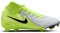 Nike Herren Phantom Luna II Academy FG/MG Fußballschuh, Metallic Silver/Black-Volt, 43 EU