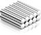 Aenienoe 100 Stück Mini Magnete 2x1mm N52 Neodym Magnet Rund Klein Starke Magnete für Magnettafel Pinnwand Kühlschrank Whiteboard Handwerk Fotos
