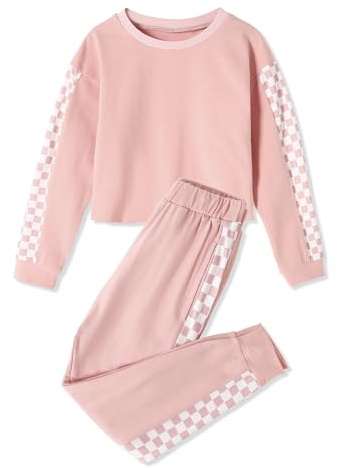 SOLOYEE Baby Flickkläder, ROSA, 5-6 år