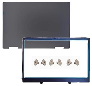 WANGHUIH Coque arrière LCD + lunette avant compatible avec ordinateur portable Lenovo Ideapad Gaming 3 15IAH7 3 15ARH7 2022